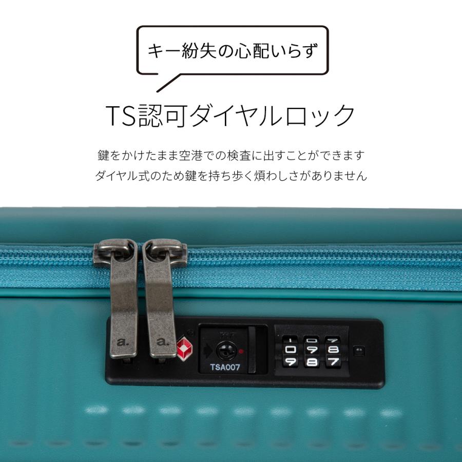 AS TEMAN スチールパン 40cm ブルー ace. TOKYO LABEL 最大51% 1/27限定 エース スーツケース 機内持ち込み