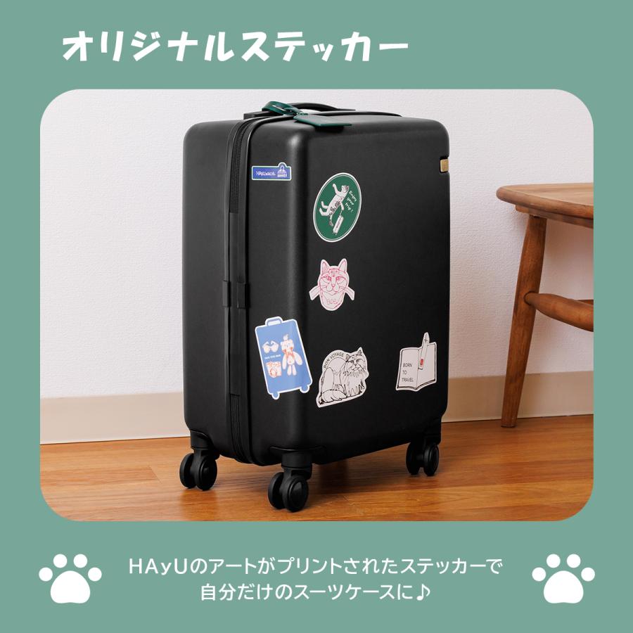 最大51% 4/22限定 エース トーキョーレーベル HAyU パキラ スーツケース Sサイズ SS 34L 機内持ち込み 静音 ace.TOKYO 05781-01 キャリーケース キャリーバッグの画像