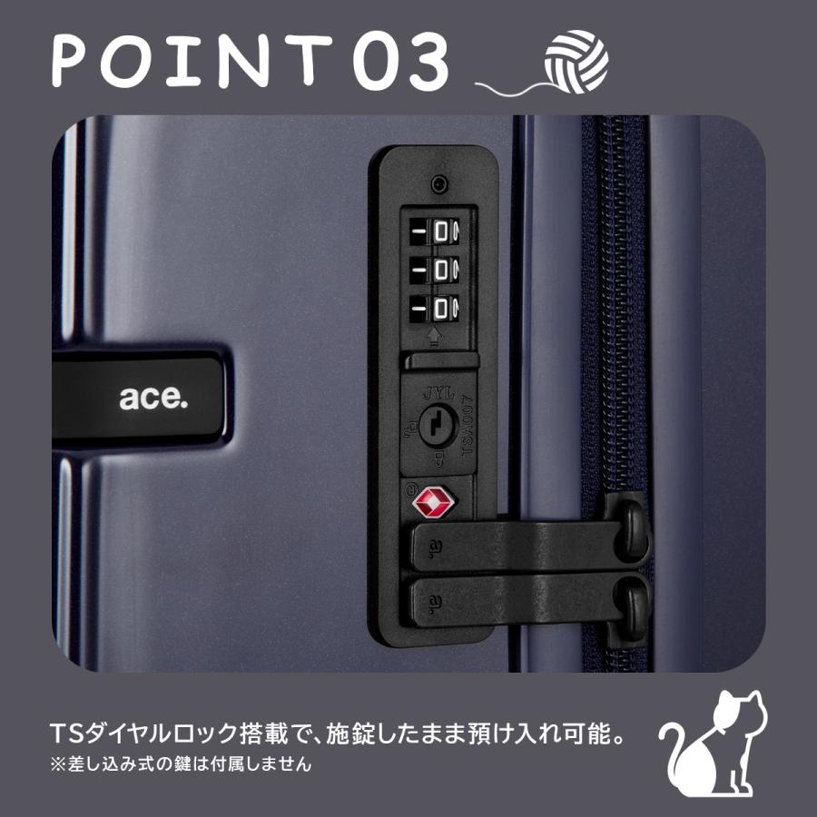 最大40% 9/9限定 エース トーキョーレーベル セローム スーツケース 機内持ち込み Sサイズ SS 35L 軽量 ベルネコ ace. TOKYO LABEL HAyU×ace. selloum 09331 | ace. TOKYO LABEL | 11