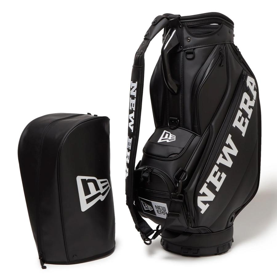 NEW ERA ニューエラ キャディバッグ ゴルフ ブラック Amazon | NEW ERA(ニューエラ) ニューエラ ゴルフバッグ