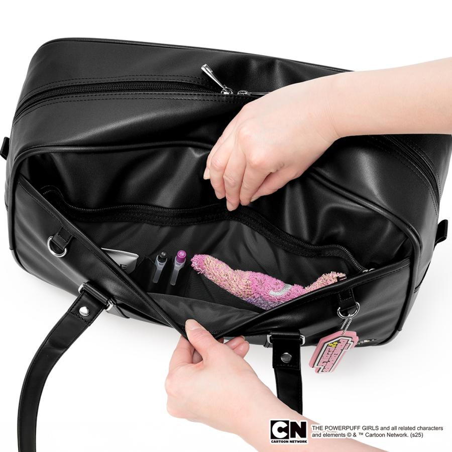 最大44% 3/21から パワーパフガールズ スクールバッグ スクバ 合皮 女子 女子高生 高校生 通学 黒 茶色 バッグ カバン グッズ かわいい TPGSR-01 | ブランド登録なし | 13