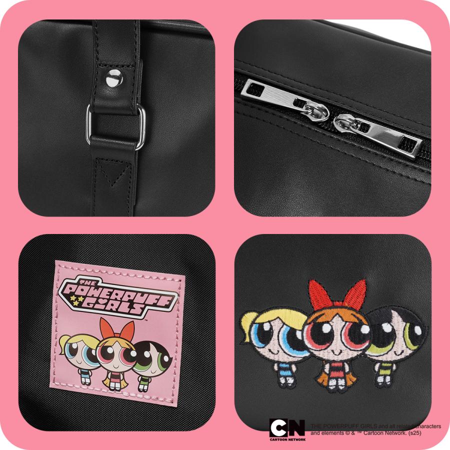 最大44% 3/21から パワーパフガールズ スクールバッグ スクバ 合皮 女子 女子高生 高校生 通学 黒 茶色 バッグ カバン グッズ かわいい TPGSR-01 | ブランド登録なし | 16