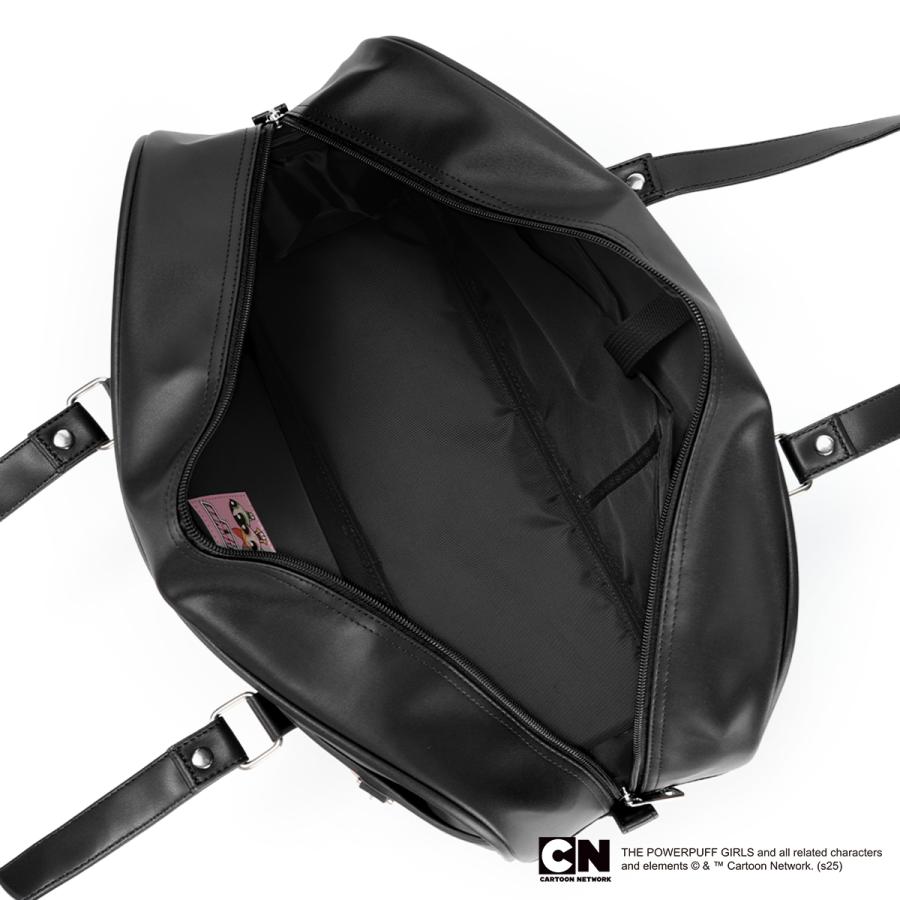 最大50% 2/5限定 パワーパフガールズ スクールバッグ スクバ 合皮 女子 女子高生 高校生 通学 黒 茶色 バッグ カバン グッズ かわいい TPGSR-01 | ブランド登録なし | 09