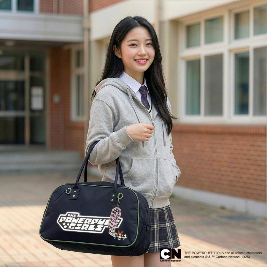 最大51% 1/13限定 パワーパフガールズ スクールバッグ タイガーバッグ ナイロン A4 女子 女子高生 高校生 中学生 通学 The Powerpuff Girls TPGSR-02 | ブランド登録なし | 07