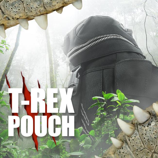 最大50% 2/5限定 モーンクリエイションズ ポーチ ショルダーバッグ ショルダーポーチ ティラノサウルス 恐竜 軽量 撥水 小さめ 3L MORN CREATIONS TR-104 | ブランド登録なし | 19