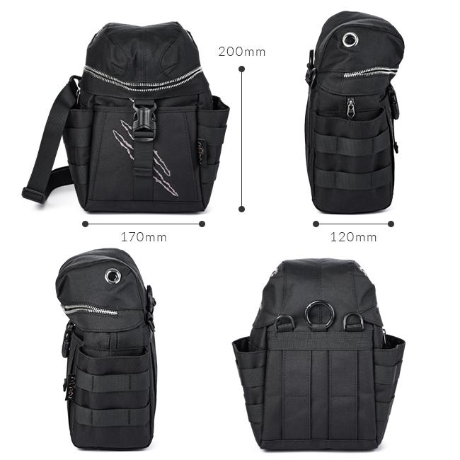 最大50% 2/5限定 モーンクリエイションズ ポーチ ショルダーバッグ ショルダーポーチ ティラノサウルス 恐竜 軽量 撥水 小さめ 3L MORN CREATIONS TR-104 | ブランド登録なし | 05