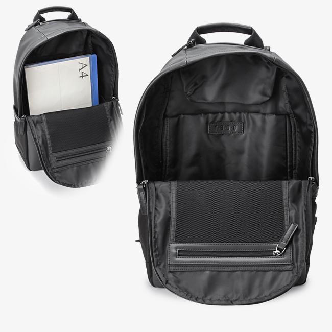 TSOG/リュック TAN《タン》ブラックシティリュック - レザービジネスリュック