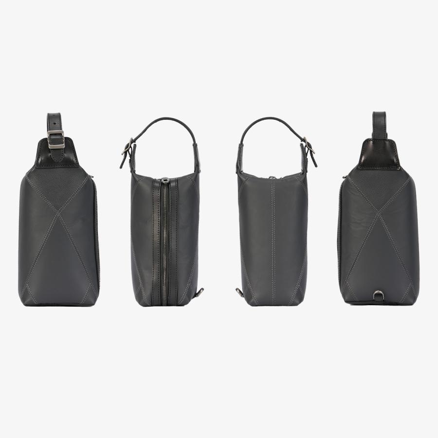 最大42% 4/22限定 エルゴポック × トヨタ自動車 ボディバッグ ハンドバッグ メンズ レディース 本革 HERGOPOCH TOYOTA TY-SSR | HERGOPOCH | 02