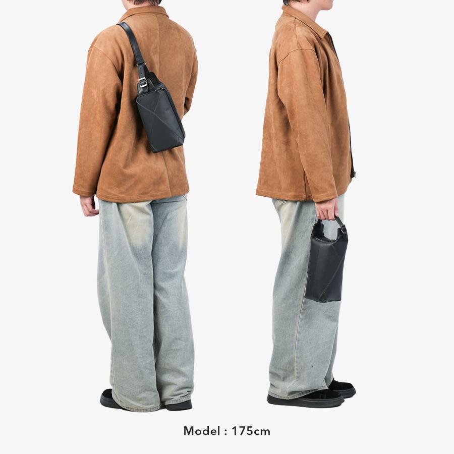 最大41% 3/25限定 エルゴポック × トヨタ自動車 ボディバッグ ハンドバッグ メンズ レディース 本革 HERGOPOCH TOYOTA TY-SSR | HERGOPOCH | 03