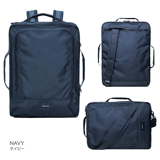 最大42% 2/25限定 サンドクヴィスト ビジネスバッグ メンズ 50代 40代 3WAY ビジネスリュック 通勤 薄型 スリム エアリアル SANDQVIST tyre 在庫限り | SANDQVIST | 06