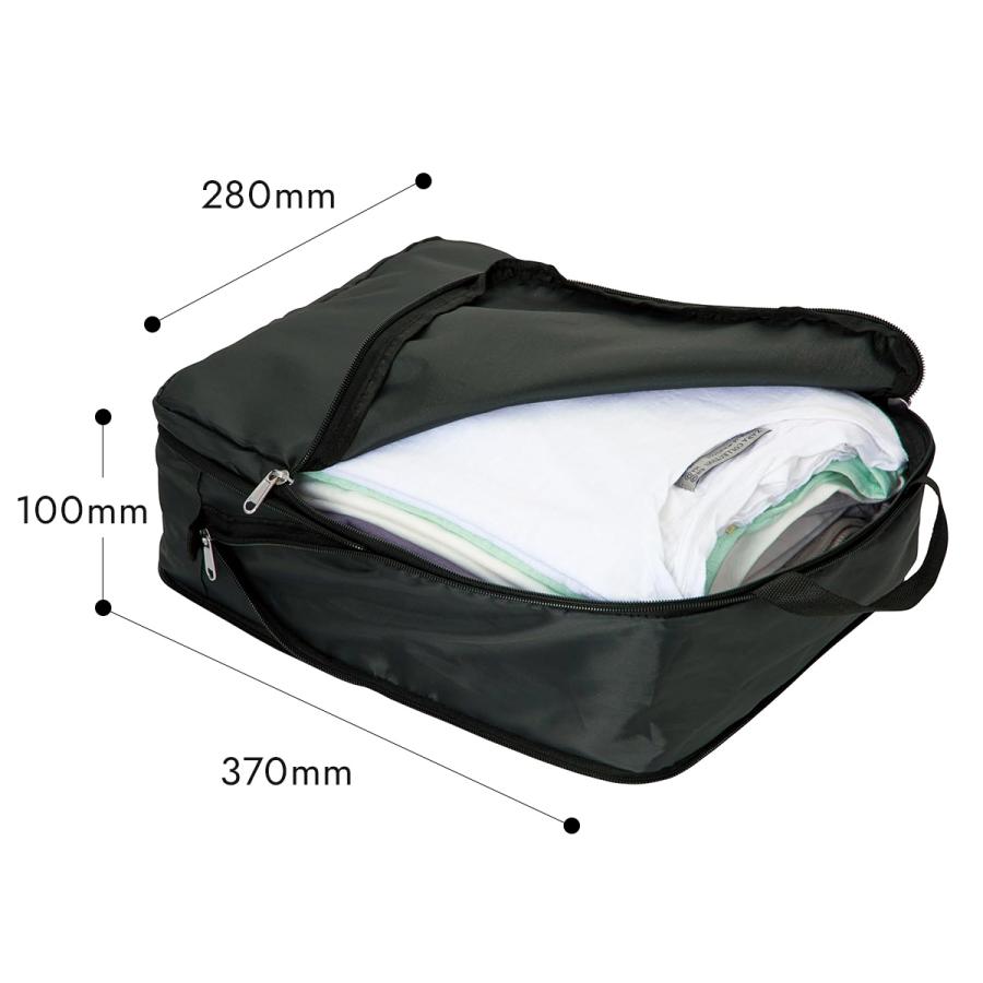 最大44% 3/1まで トラベルポーチ 圧縮 圧縮袋 圧縮ポーチ 圧縮バッグ 旅行 旅行用 旅行グッズ 衣類 洗える パッキング ポーチ バッグ U015019 旅の快適グッズ | ブランド登録なし | 03
