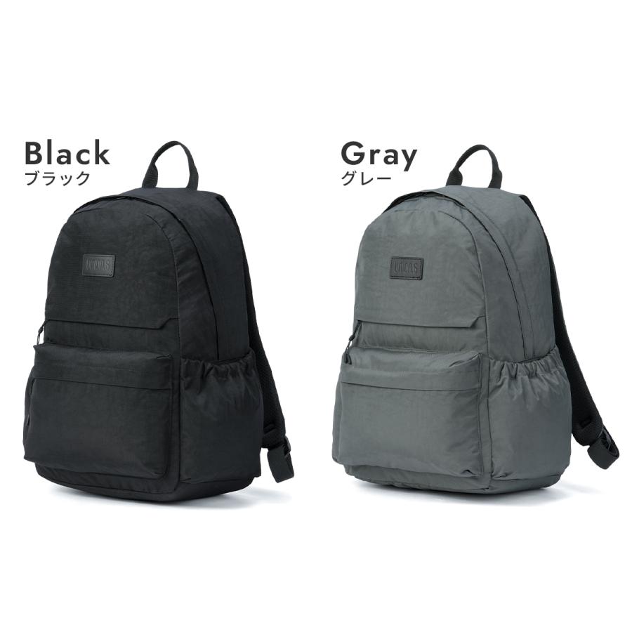 最大51% 2/11限定 ユニオンシックス ポリエスター リュック バックパック メンズ レディース ブランド A4 24L PC収納 15インチ UNION.6 WRINKLED NYLON D3 | UNION6 | 04