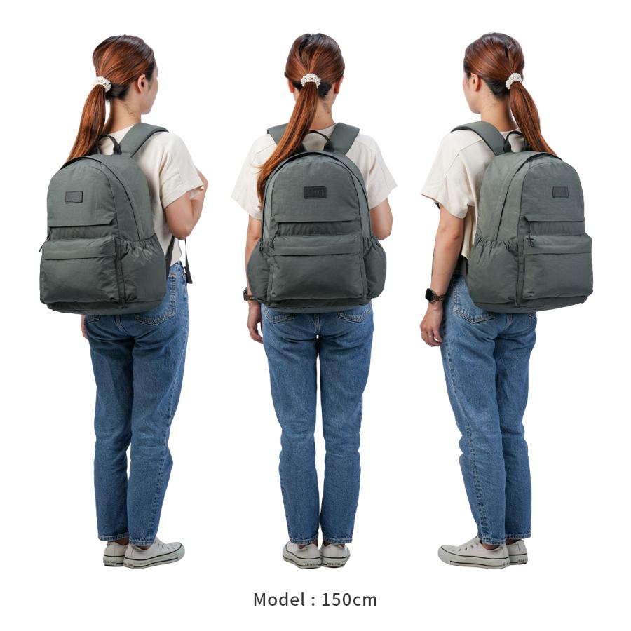 最大51% 2/11限定 ユニオンシックス ポリエスター リュック バックパック メンズ レディース ブランド A4 24L PC収納 15インチ UNION.6 WRINKLED NYLON D3 | UNION6 | 07