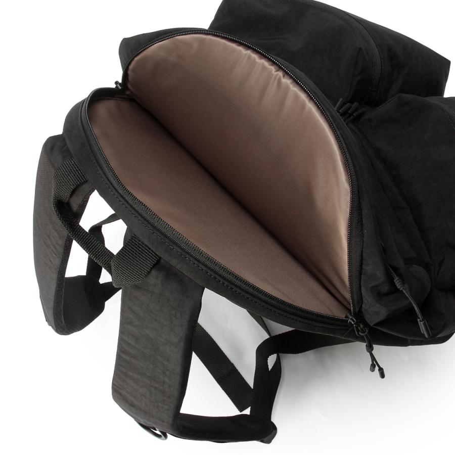 最大51% 3/29限定 ユニオンシックス ポリエスター リュック バックパック メンズ レディース ブランド A4 24L PC収納 15インチ UNION.6 WRINKLED NYLON D4 | UNION6 | 11