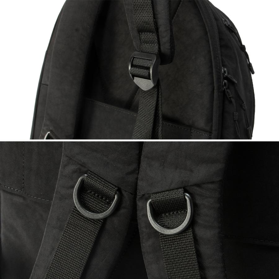 最大51% 2/11限定 ユニオンシックス ポリエスター リュック バックパック メンズ レディース ブランド A4 24L PC収納 15インチ UNION.6 WRINKLED NYLON D4 | UNION6 | 15