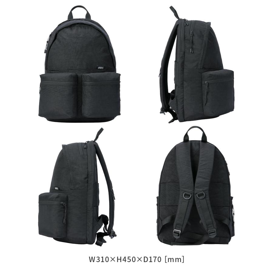 最大41% 9/29限定 ユニオンシックス ポリエスター リュック バックパック メンズ レディース A4 24L PC収納 15インチ UNION.6 WRINKLED NYLON D4 在庫限り | UNION6 | 05