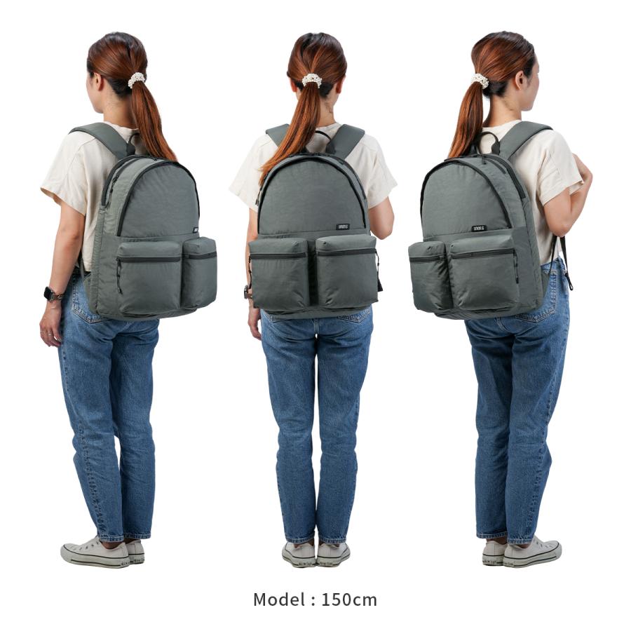 最大51% 2/11限定 ユニオンシックス ポリエスター リュック バックパック メンズ レディース ブランド A4 24L PC収納 15インチ UNION.6 WRINKLED NYLON D4 | UNION6 | 07