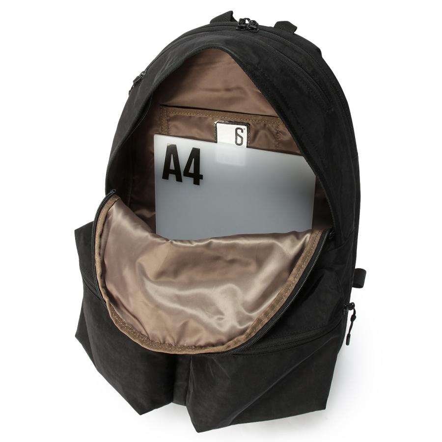 最大51% 2/11限定 ユニオンシックス ポリエスター リュック バックパック メンズ レディース ブランド A4 24L PC収納 15インチ UNION.6 WRINKLED NYLON D4 | UNION6 | 08