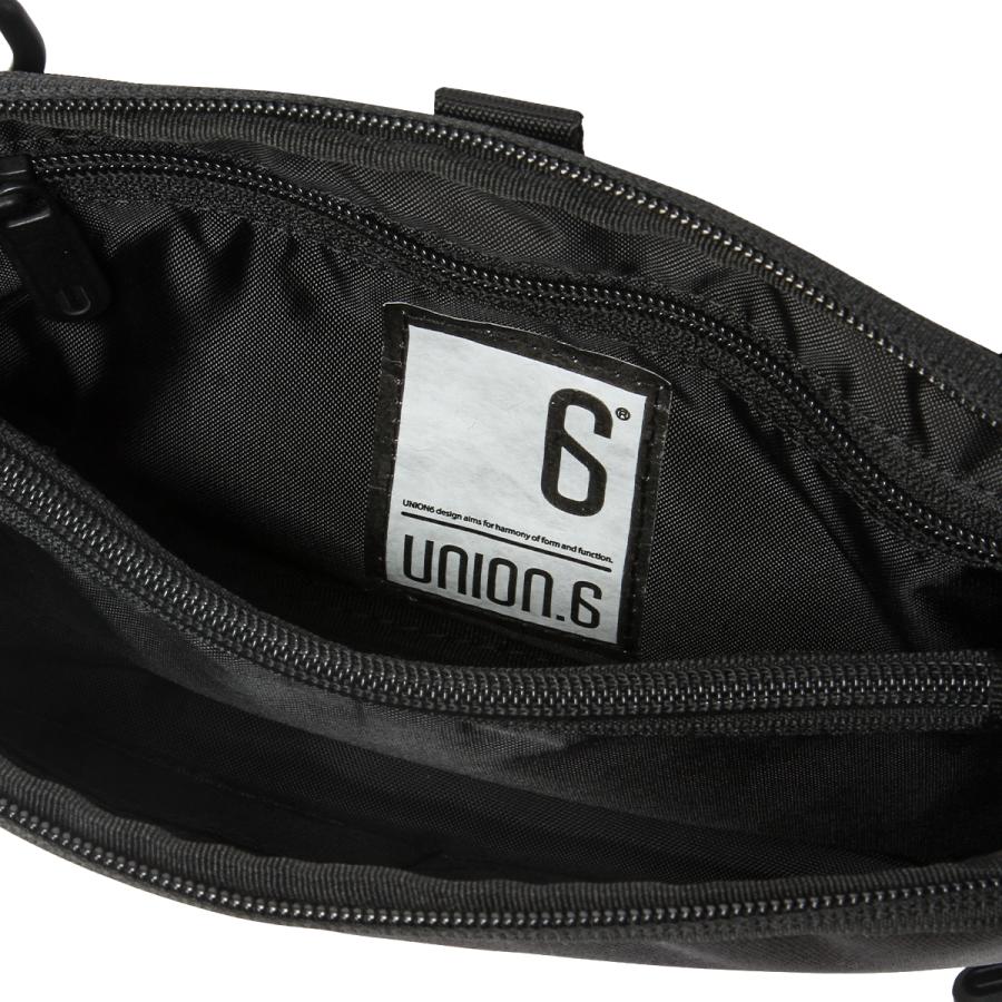 最大51% 2/11限定 ユニオンシックス ポリエスター ショルダーバッグ メンズ レディース ブランド 斜めがけバッグ 小さめ UNION.6 POLYESTER UNION6 | UNION6 | 08