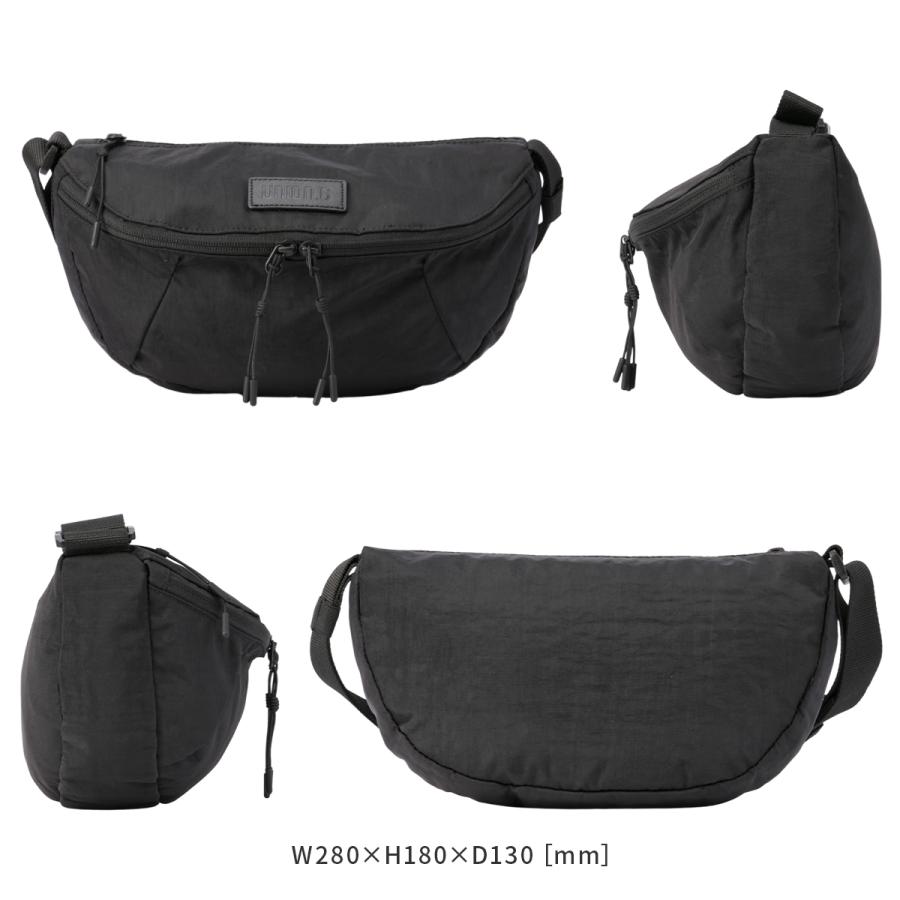 最大51% 3/27限定 UNION.6 ユニオンシックス ボディバッグ ウエストバッグ ワンショルダーバッグ メンズ ブランド 斜めがけ ミニ WRINKLED NYLON uacb15j | UNION6 | 04