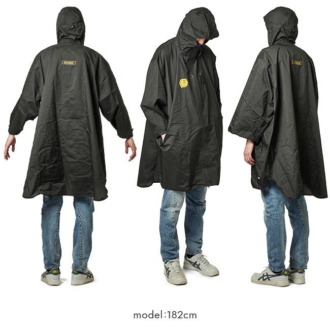 最大41% 9/6限定 KiU レインポンチョ レインコート カッパ メンズ レディースおしゃれ 雨具 防水 アンバイ UNBY ugs-wp001 | AS2OV | 05