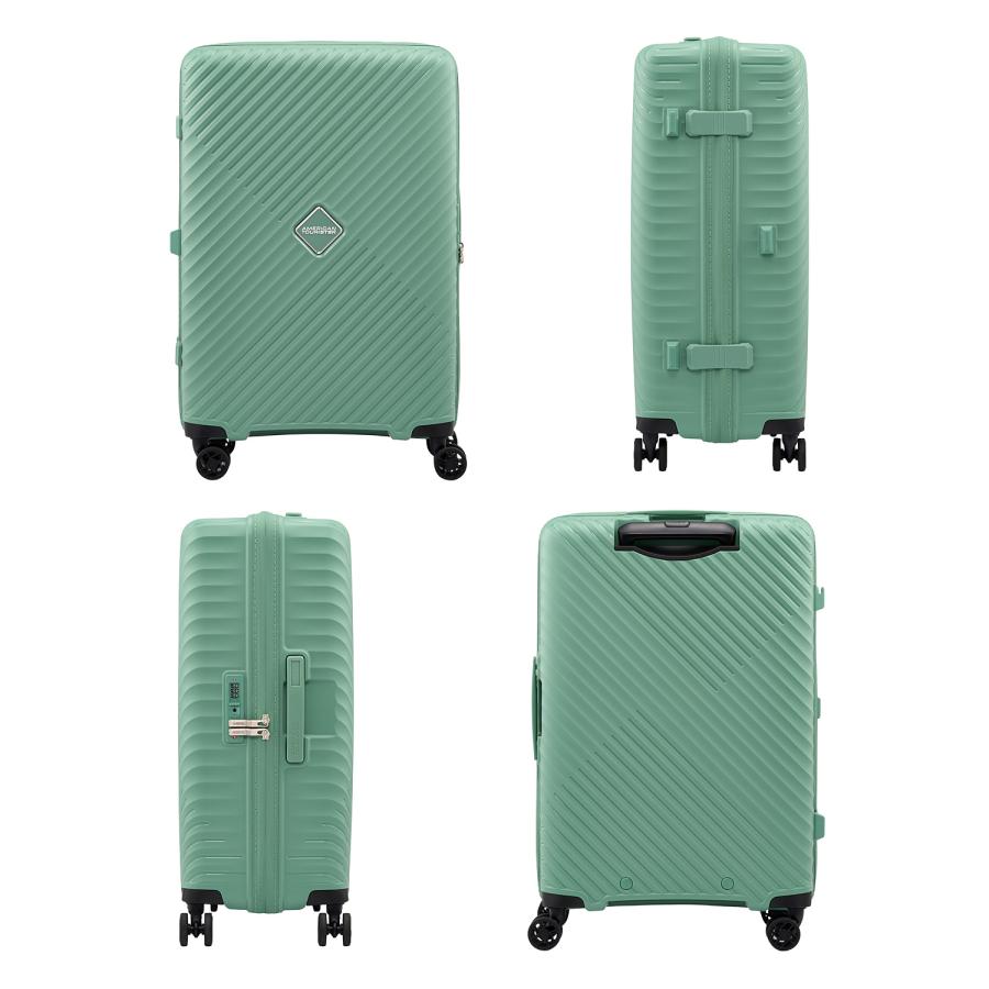 最大42% 8/31限定 アメリカンツーリスター ダイアジップ スーツケース Mサイズ 59L 軽量 中型 American Tourister DIAZIP UI5-002 3年保証 | AMERICAN TOURISTER | 09