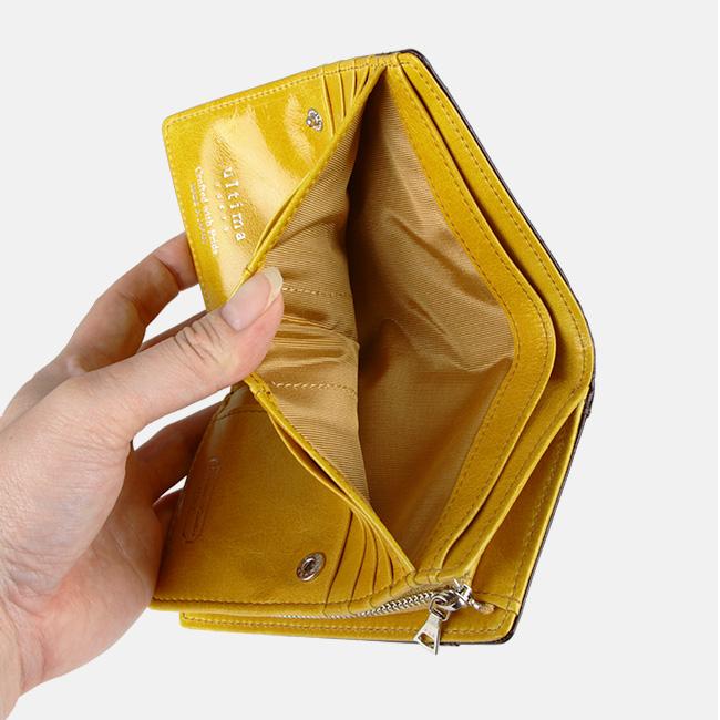 最大51% 2/17まで ウルティマ トーキョー 二つ折り財布 レディース メンズ 革 日本製 レザー ultima tokyo ゼウス Zeus 34534 在庫限り | Ace | 11