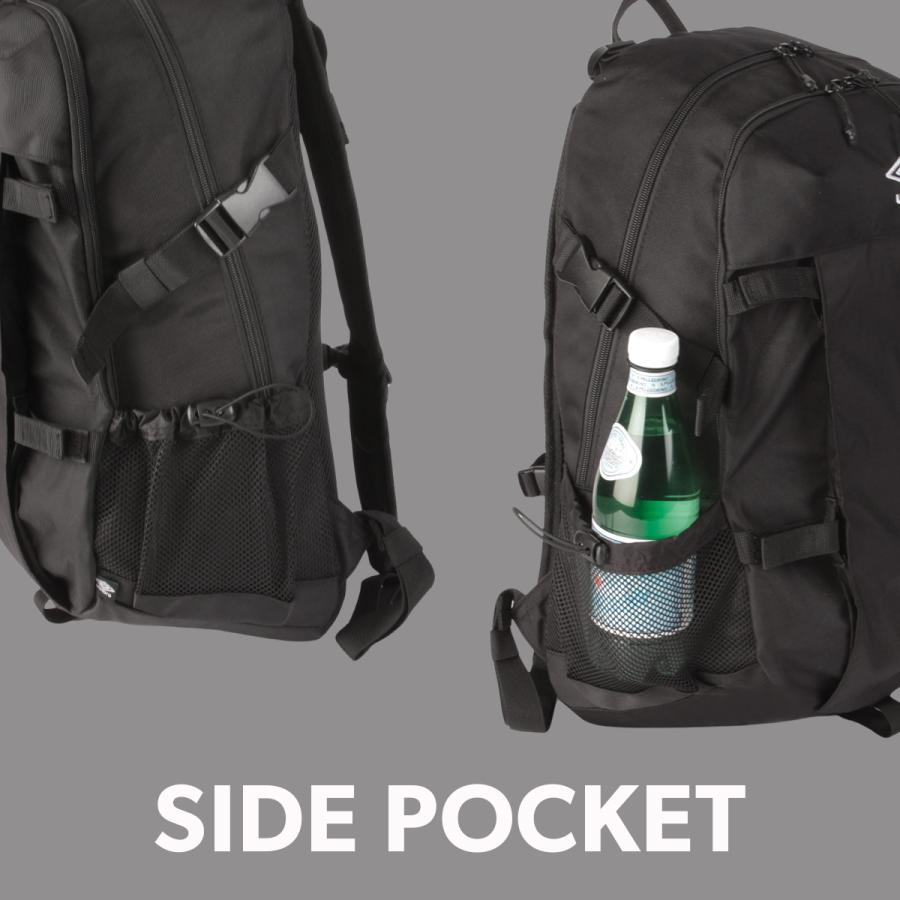 最大50% 2/15限定 アンブロ リュック 22L/25L 軽量 男子 女子 中学生 高校生 黒 通学 部活 ボディバッグ スクールバッグ A4 B4 リヴラメント UMBRO 70767 | umbro | 12