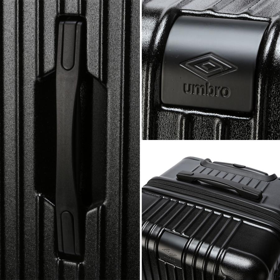 アンブロ ガザ2 スーツケース Lサイズ LL XL 86L/98L 拡張機能 USBポート 大容量 大型 UMBRO Gazza II 70884 キャリーケース キャリーバッグ | umbro | 15