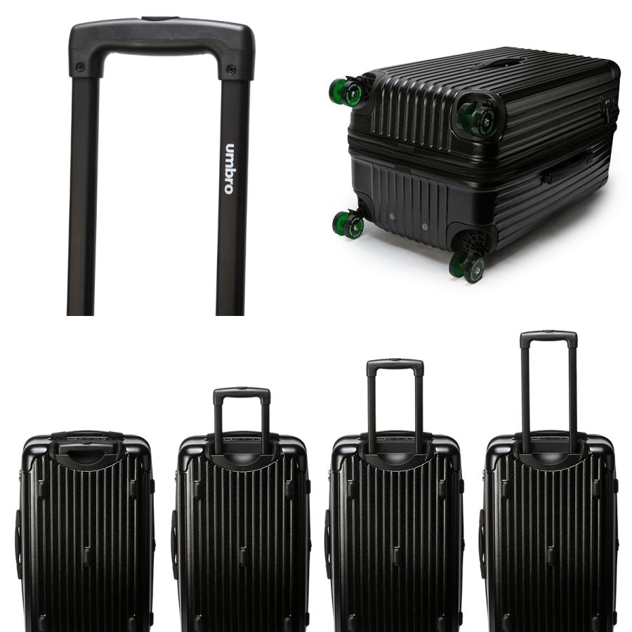 アンブロ ガザ2 スーツケース Lサイズ LL XL 86L/98L 拡張機能 USBポート 大容量 大型 UMBRO Gazza II 70884 キャリーケース キャリーバッグ | umbro | 17