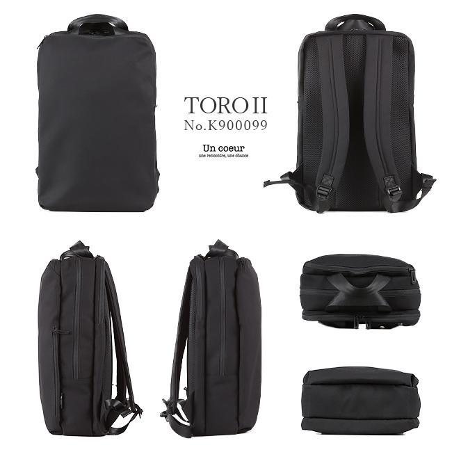 Un coeur アンクール　TORO2 バックパック ビジネスバック Un coeur（アンクール） トートバッグ Un coeur TORO2 縦型トート