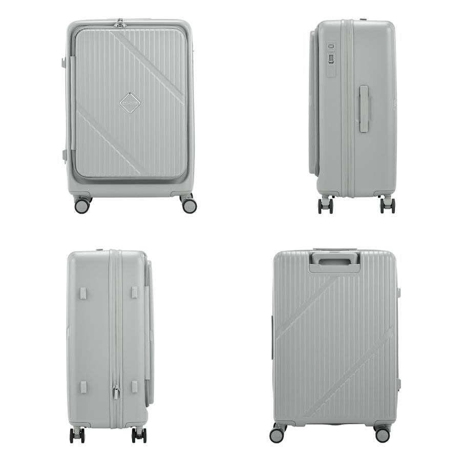 最大46% 2/1まで アメリカンツーリスター ヴェロックス スーツケース Lサイズ 76L/89L 拡張 深底 ブックトオープン ストッパー AmericanTourister UN8-003 | AMERICAN TOURISTER | 09