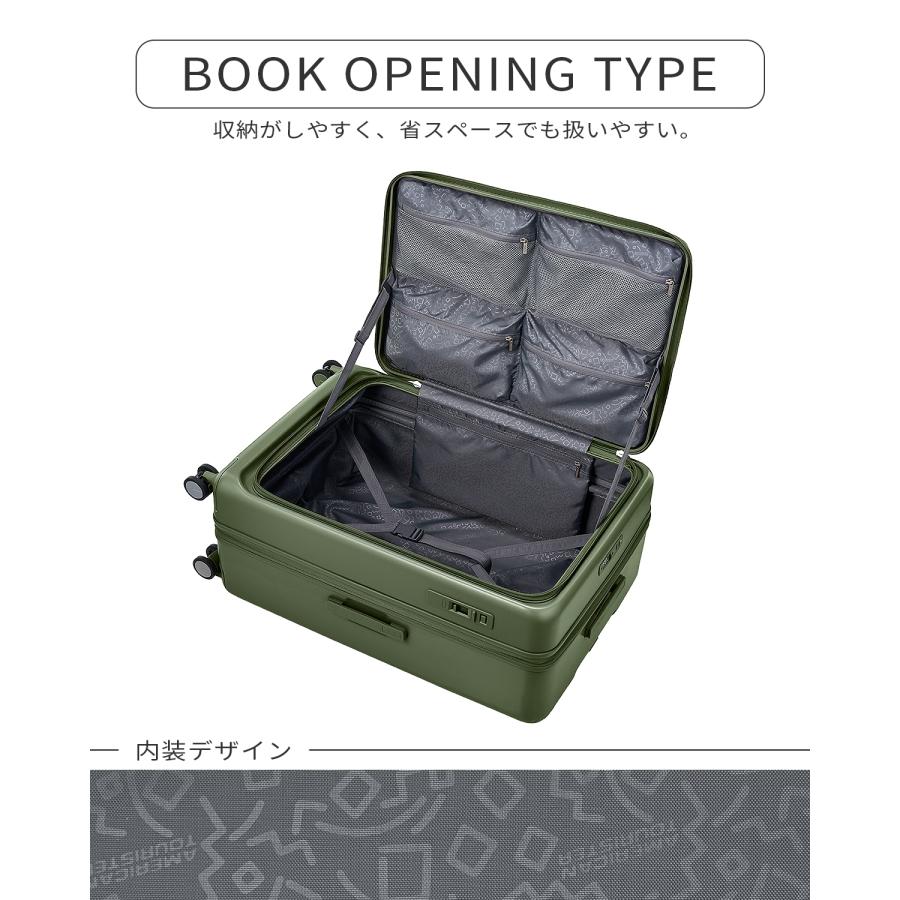 【新品未使用】アメリカンツーリスターキャリーケース　M オリーブ AMERICAN TOURISTER（アメリカンツーリスター） 最大50% 8/5限定