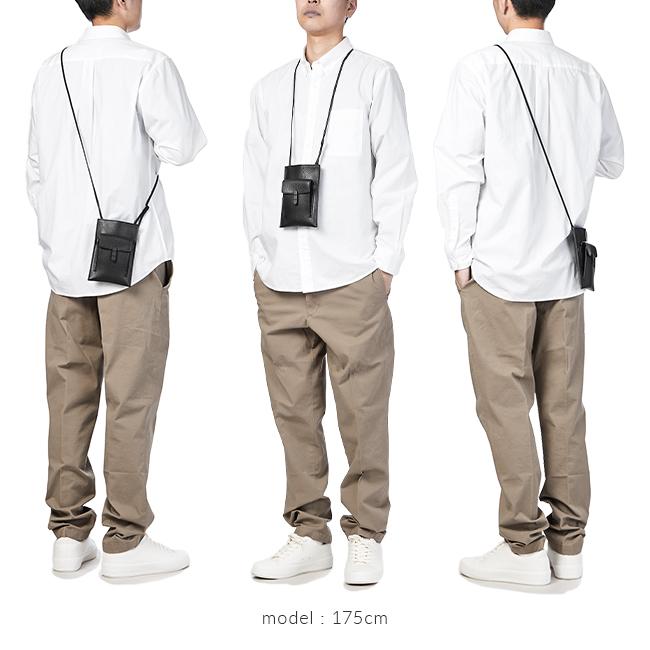 最大51% 2/11限定 トモエ バッグ スマホショルダー スマホポーチ メンズ レディース レザー 本革 日本製 縦型 斜めがけ 小さめ ユーティリティ TOMOE | TOMOE | 08