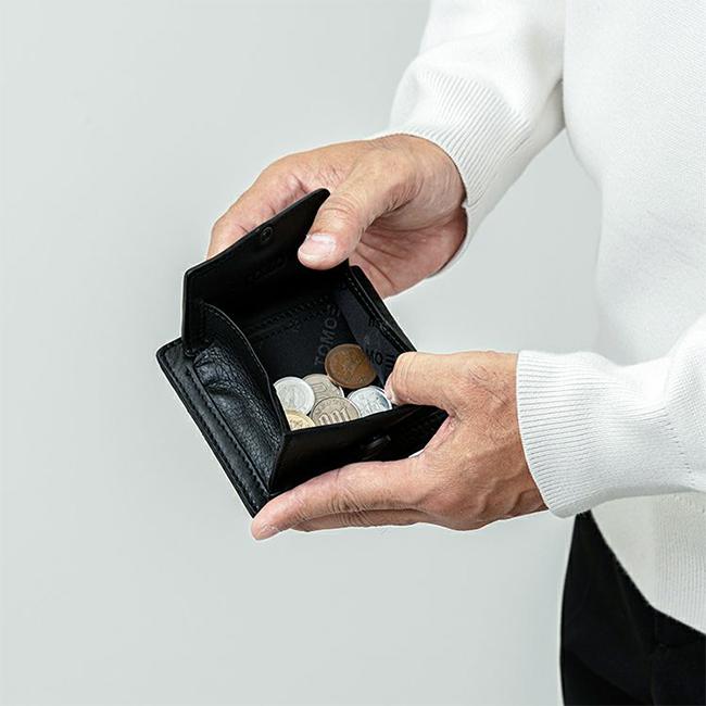 最大51% 2/11限定 トモエ ミニ財布 メンズ レディース ブランド レザー 本革 日本製 薄型 スリム ボックス型小銭入れ ユーティリティ TOMOE UTILITY | TOMOE | 04