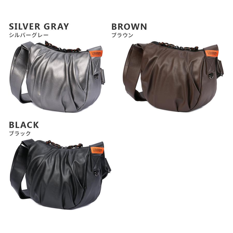最大50% 3/5限定 ユニバーサルオーバーオール ショルダーバッグ メンズ レディース 三日月型 合皮 A5 UNIVERSAL OVERALL UVO-220 | UNIVERSAL OVERALL | 04
