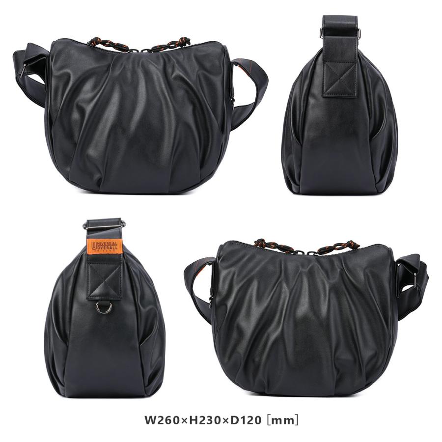 最大50% 3/5限定 ユニバーサルオーバーオール ショルダーバッグ メンズ レディース 三日月型 合皮 A5 UNIVERSAL OVERALL UVO-220 | UNIVERSAL OVERALL | 05
