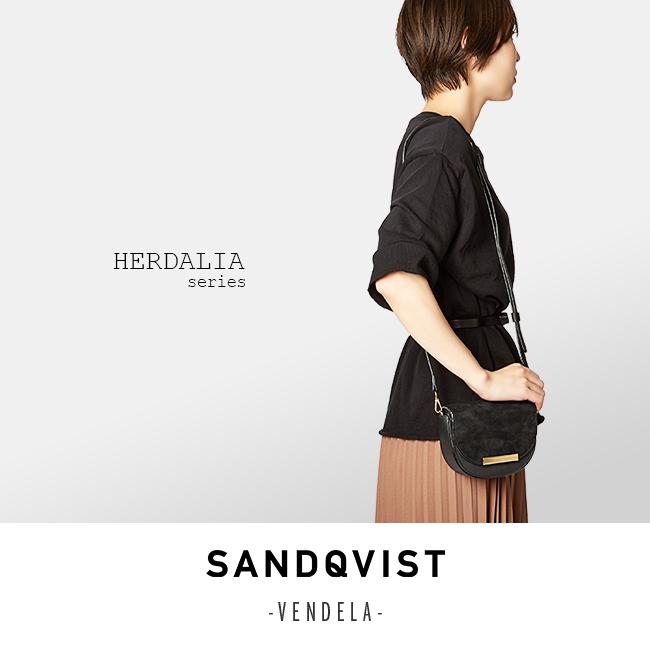 最大42% 8/5限定 サンドクヴィスト ショルダーバッグ SANDQVIST VENDELA ヘリエダーレン ベジタブルタンニンレザー ゴートスエードレザー 在庫限り | SANDQVIST | 20