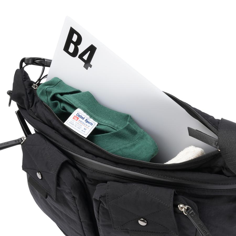 最大50% 2/5限定 ヴォルッタ アルマ ショルダーバッグ メンズ 三日月型 A4 VOLUTTA ALMA VOL421 | VOLUTTA | 09