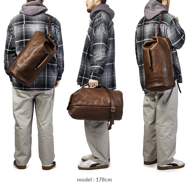 最大51% 3/3限定 vasco ダッフルバッグ ショルダーバッグ ボストンバッグ メンズ レザー 本革 日本製 ヴァスコ バスコ オールドオイル vs-200l | vasco | 07