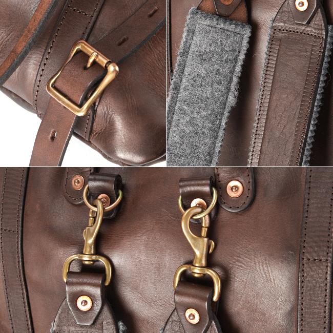 最大51% 2/7限定 vasco バッグ リュック トートバッグ ヘルメットバッグ メンズ レザー 本革 日本製 ヴァスコ バスコ オールドオイル VS-207L | vasco | 17