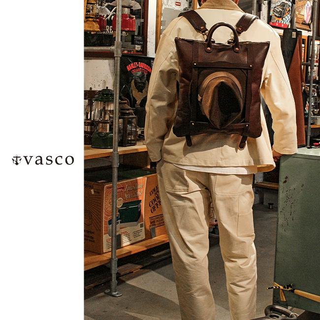 最大40% 9/9限定 vasco バッグ リュック トートバッグ ヘルメットバッグ メンズ レザー 本革 日本製 ヴァスコ バスコ オールドオイル VS-207L | vasco | 04