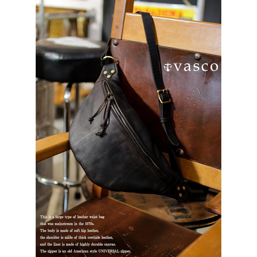 vasco 最大51% 8/9限定 ヴァスコ ウエストバッグ 本革 日本製