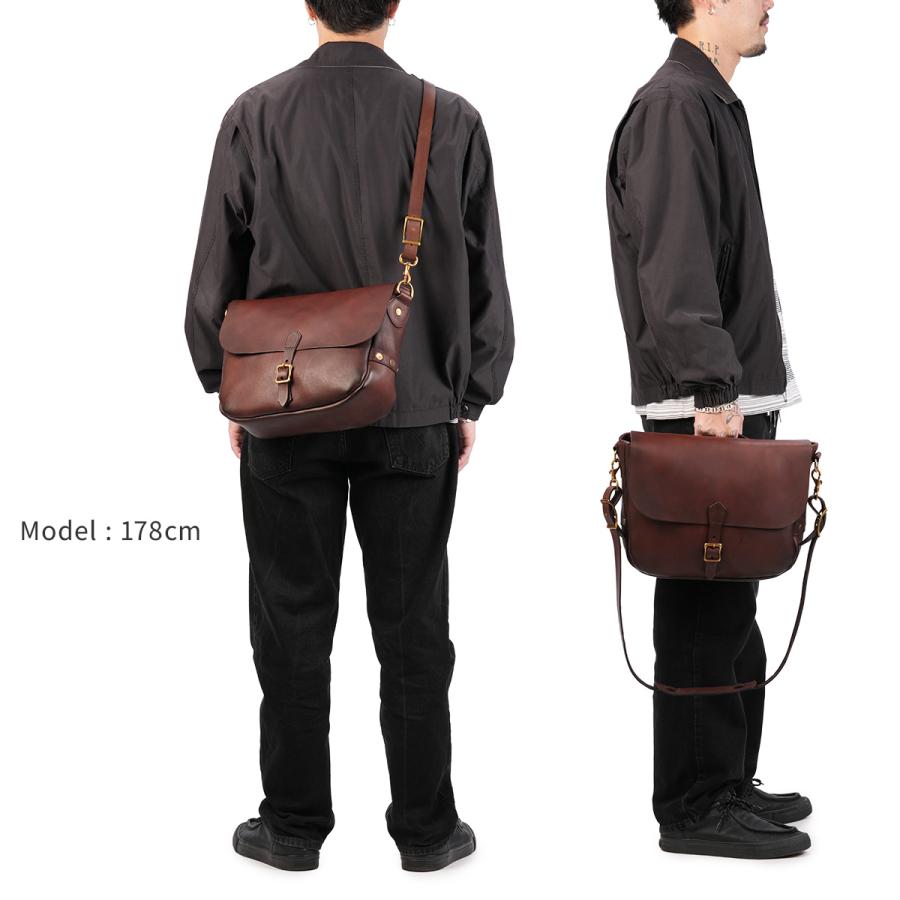 最大50% 1/25限定 ヴァスコ オールドオイル ショルダーバッグ メンズ 本革 斜めがけ A4 vasco OLD OIL vs-247l | vasco | 09