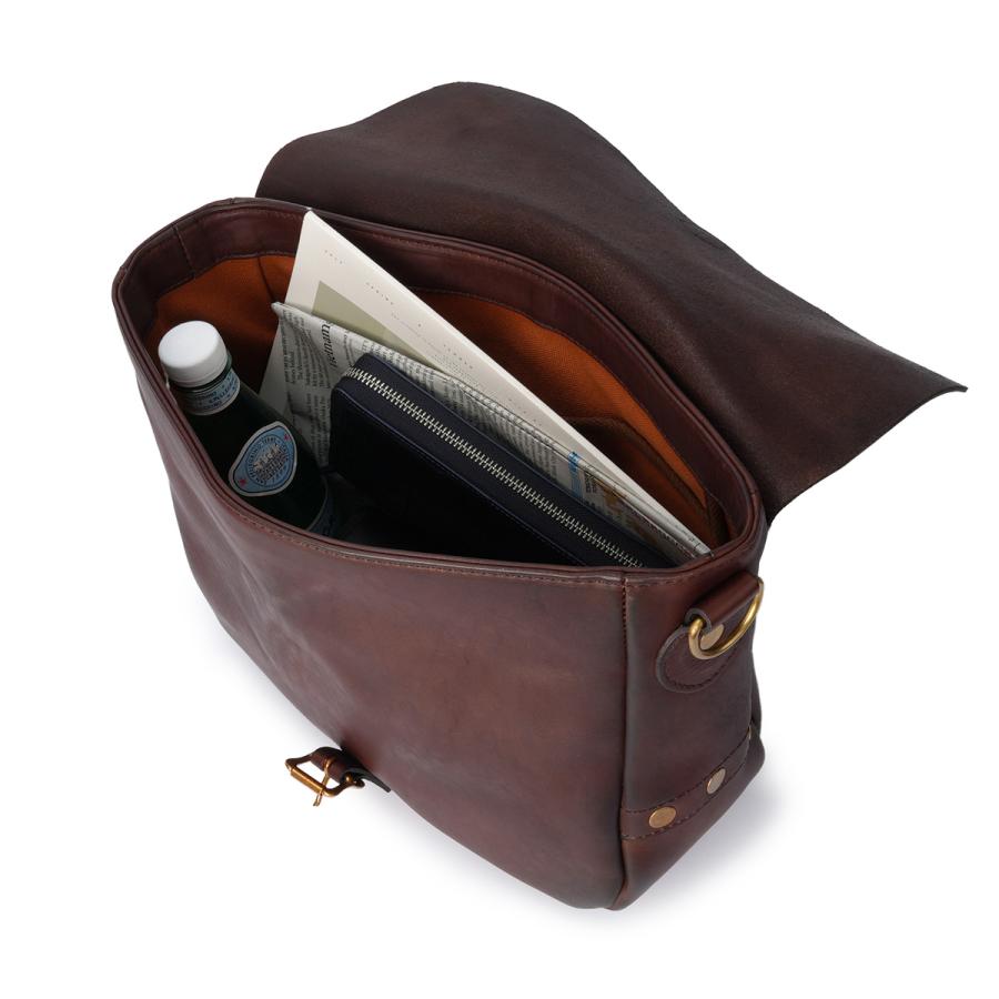 最大50% 12/25限定 ヴァスコ オールドオイル ショルダーバッグ メンズ 本革 斜めがけ A4 vasco OLD OIL vs-247l | vasco | 12