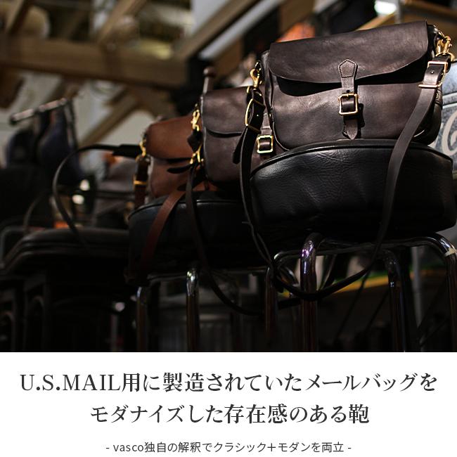最大50% 9/17限定 ヴァスコ ショルダーバッグ 本革 日本製 黒 メンズ レディース オールドオイル VASCO VS-249L | vasco | 05