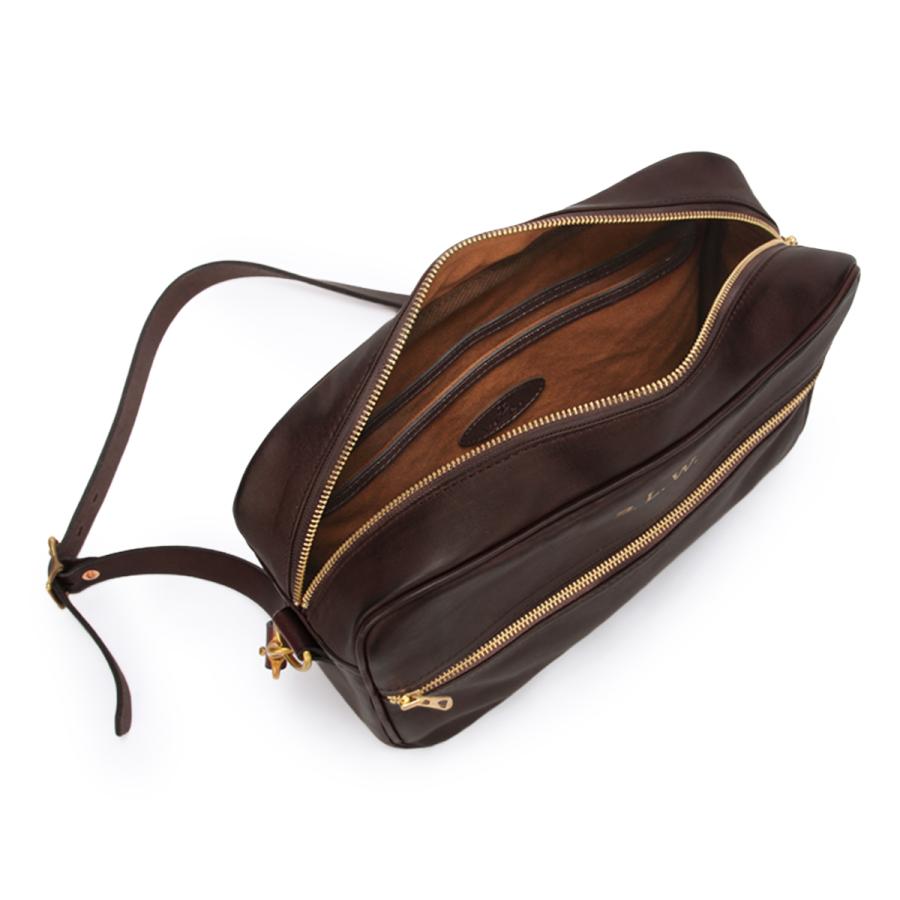 最大50% 2/5限定 vasco ヴァスコ ショルダーバッグ メンズ ブランド レザー 本革 日本製 横型 小さめ 斜めがけ A4 オールドオイル OLD OIL vs-255l | vasco | 17