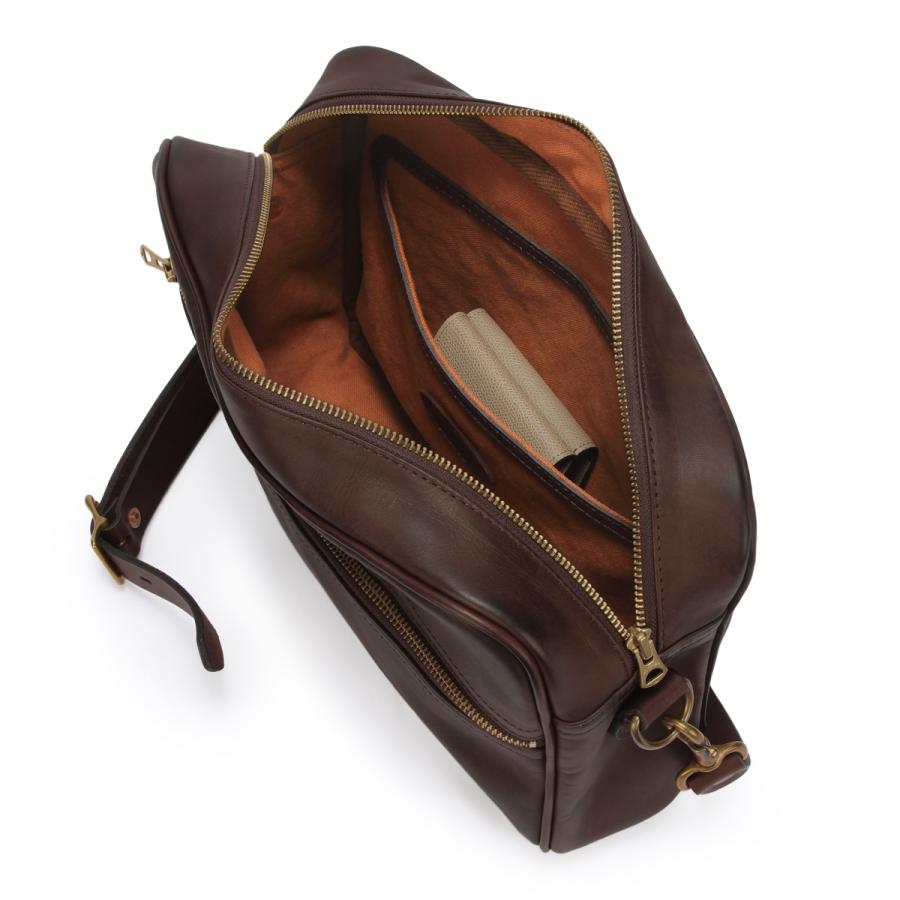 最大50% 2/5限定 vasco ヴァスコ ショルダーバッグ メンズ ブランド レザー 本革 日本製 横型 小さめ 斜めがけ A4 オールドオイル OLD OIL vs-255l | vasco | 18