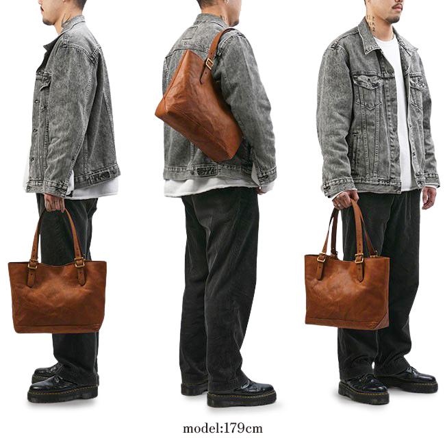 最大51% 3/3限定 vasco ヴァスコ トートバッグ メンズ レディース ブランド レザー 本革 日本製 横型 肩掛け A4 オールドオイル VS-263LR | vasco | 08