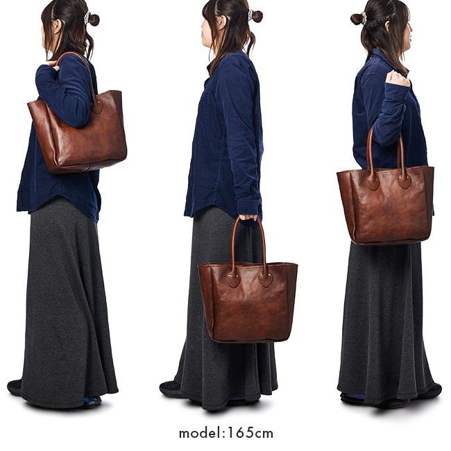 Vasco バスコトートバッグ vasco - 【ラスト1点 / 25SS】LEATHER TRAVEL TOTE BAG - HEIGHT